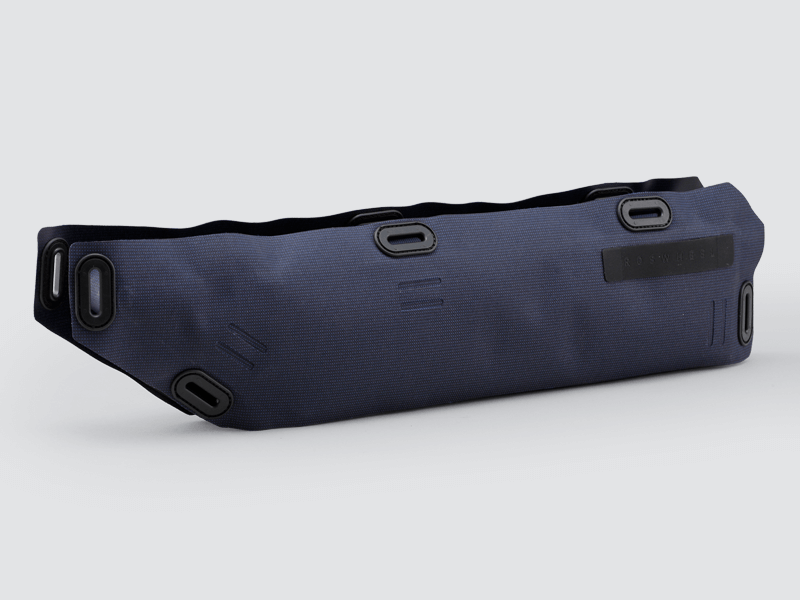 Off-Road Frame Bag Medium with a pencil design, featuring waterproof fabric and a YKK™ zipper for secure gear storage.