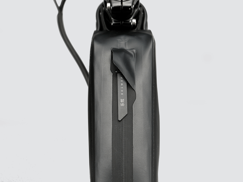 Road Top Tube Bag - Small with 'Fast-Fix' strap system, designed for secure attachment and lightweight storage of food or equipment.