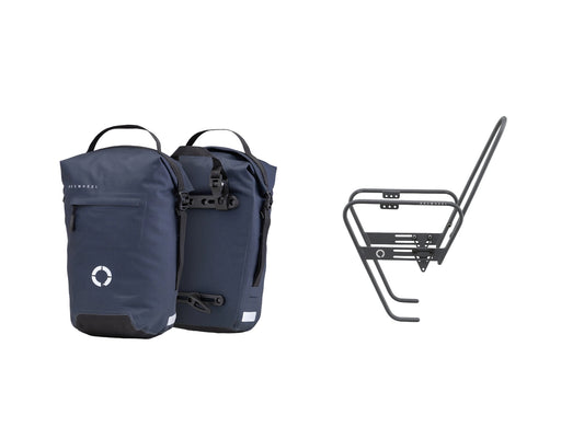 Tour Pannier Small 20L (Pair) ＋ Tour front rack