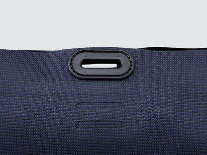 Off-Road Frame Bag Large with a pencil design, featuring waterproof fabric and a YKK™ zipper for secure storage of heavy gear.