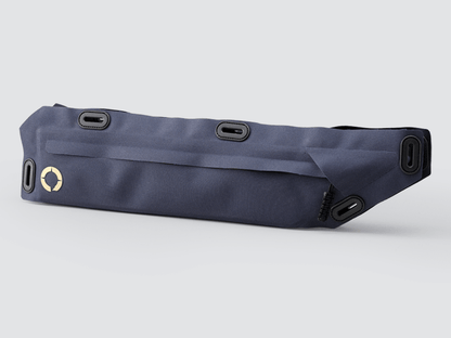 Off-Road Frame Bag Medium with a pencil design, featuring waterproof fabric and a YKK™ zipper for secure gear storage.