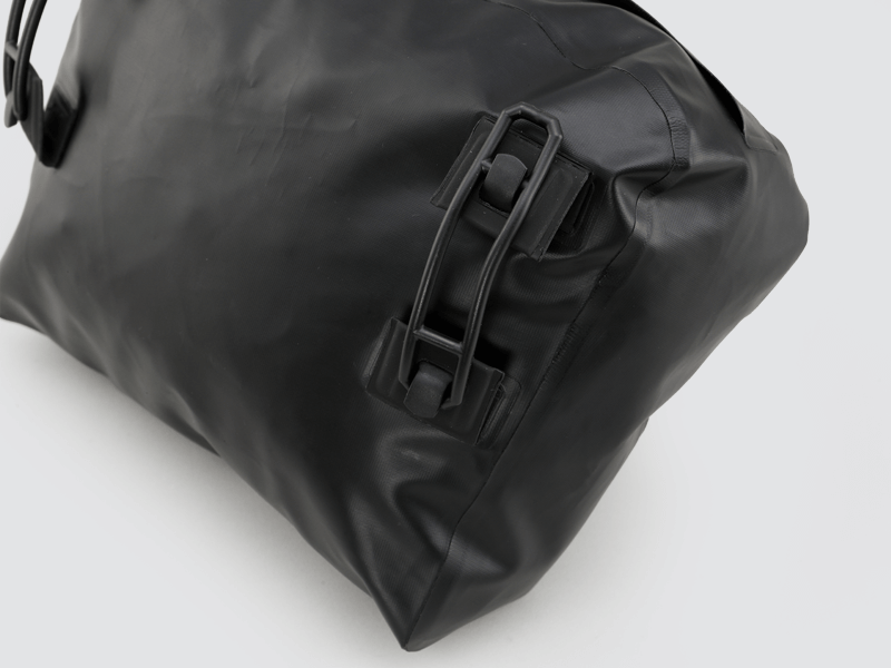 Road Accessory Pouch for easy access, featuring 'Fast-Fix' straps for secure attachment, large reflective area, and lightweight construction.