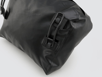 Road Accessory Pouch for easy access, featuring 'Fast-Fix' straps for secure attachment, large reflective area, and lightweight construction.