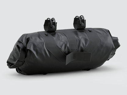 Road Handlebar Bag with 'Fast-Fix' straps, large reflective areas, and easy attachment for bulky items.