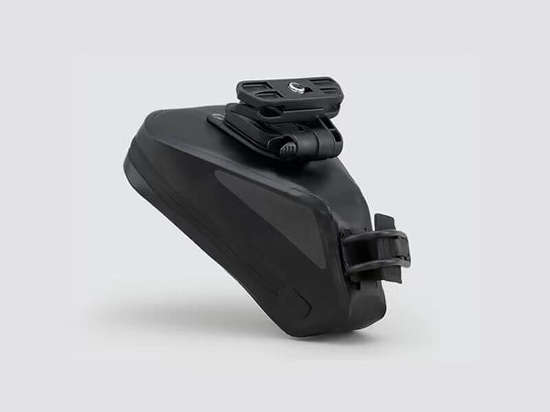 Road Saddle Bag - Medium designed for easy access to spares and bulkier gear, featuring quick release buckle, 'Fast-Fix' strap system, lightweight construction, and reflective details.