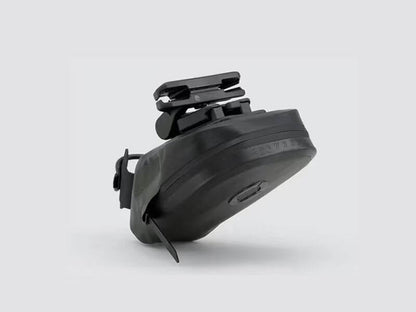 Road Saddle Bag - Medium designed for easy access to spares and bulkier gear, featuring quick release buckle, 'Fast-Fix' strap system, lightweight construction, and reflective details.