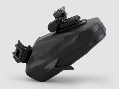 Road Saddle Bag - Small designed for easy access to spares and gear, featuring quick release buckle, 'Fast-Fix' strap system, and lightweight construction with reflective details.