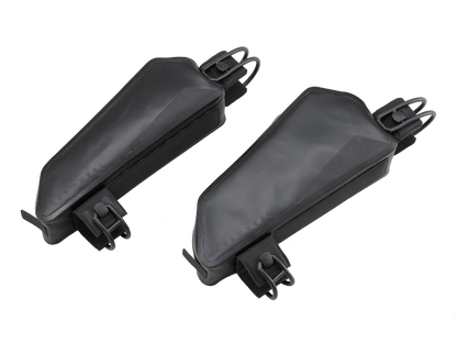 Road Top Tube Bag - Small with 'Fast-Fix' strap system, designed for secure attachment and lightweight storage of food or equipment.