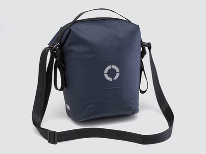 Waterproof Tour handlebar bag with quick closure.