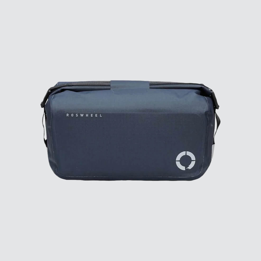 Waterproof Tour trunk bag with integrated attachment, reflective details, and protective base for secure storage.
